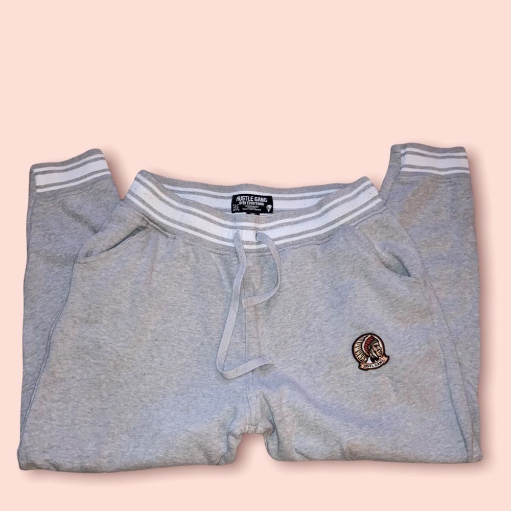 Hustle Gang Drawstring Sweatpants - image 1